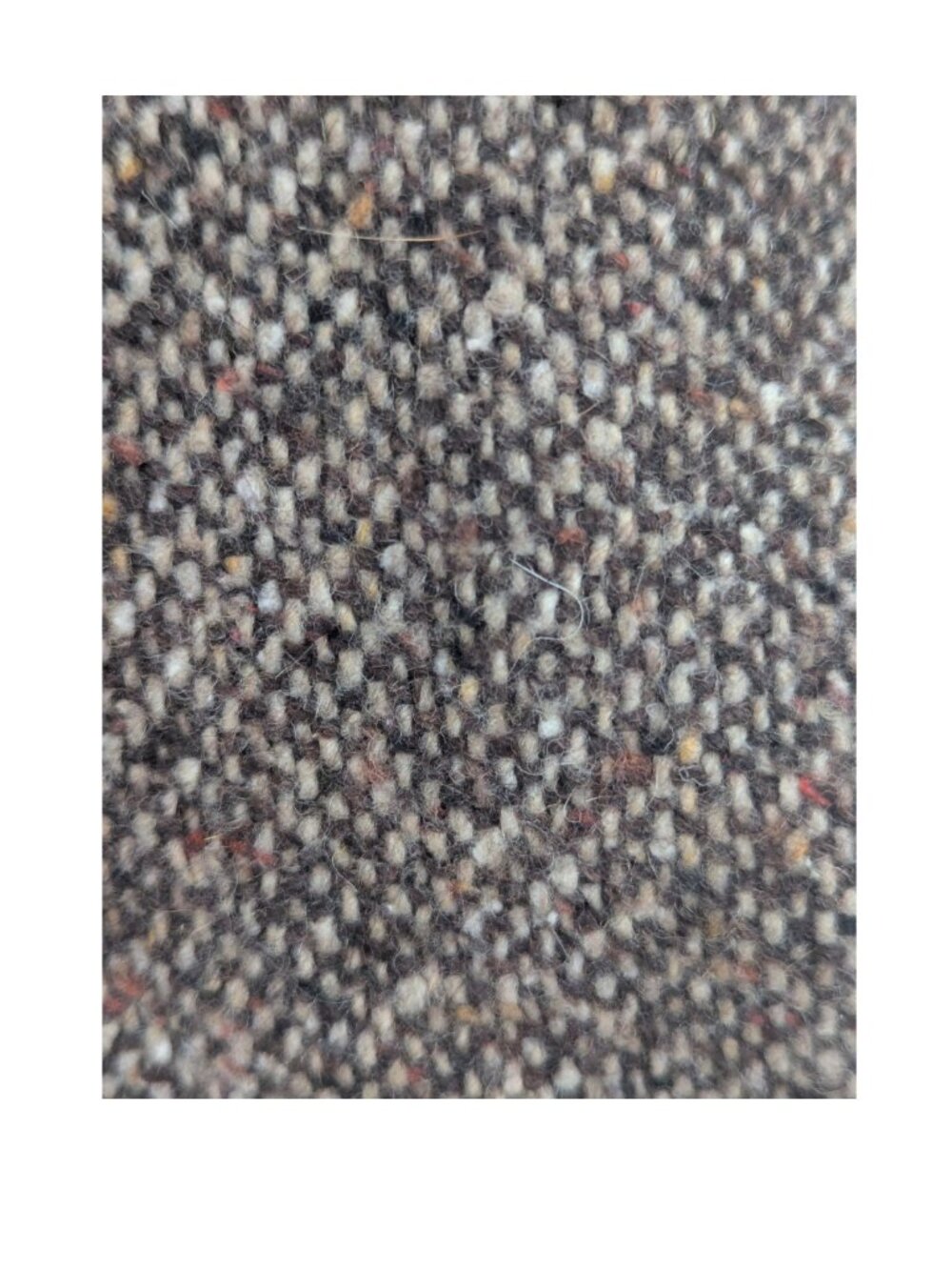 GUESS Brown Tweed Wool Blend A-Line Coat Women's M - Picture 11 of 12